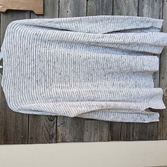 Loft Grey & White Cardigan Size XXL - Picture 6 of 8